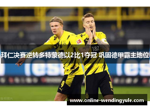 拜仁决赛逆转多特蒙德以2比1夺冠 巩固德甲霸主地位 拜仁决赛逆转多特蒙德以2比1夺冠 巩固德甲霸主地位